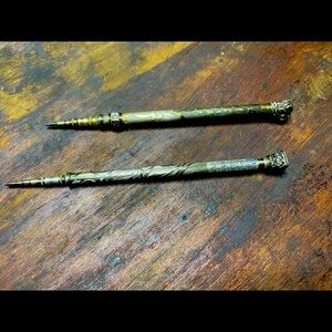 Mid 1800s French Victorian Mechanical Pencils